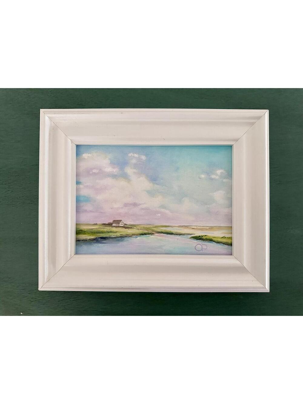 Original Oil Painting in Wooden Frame
